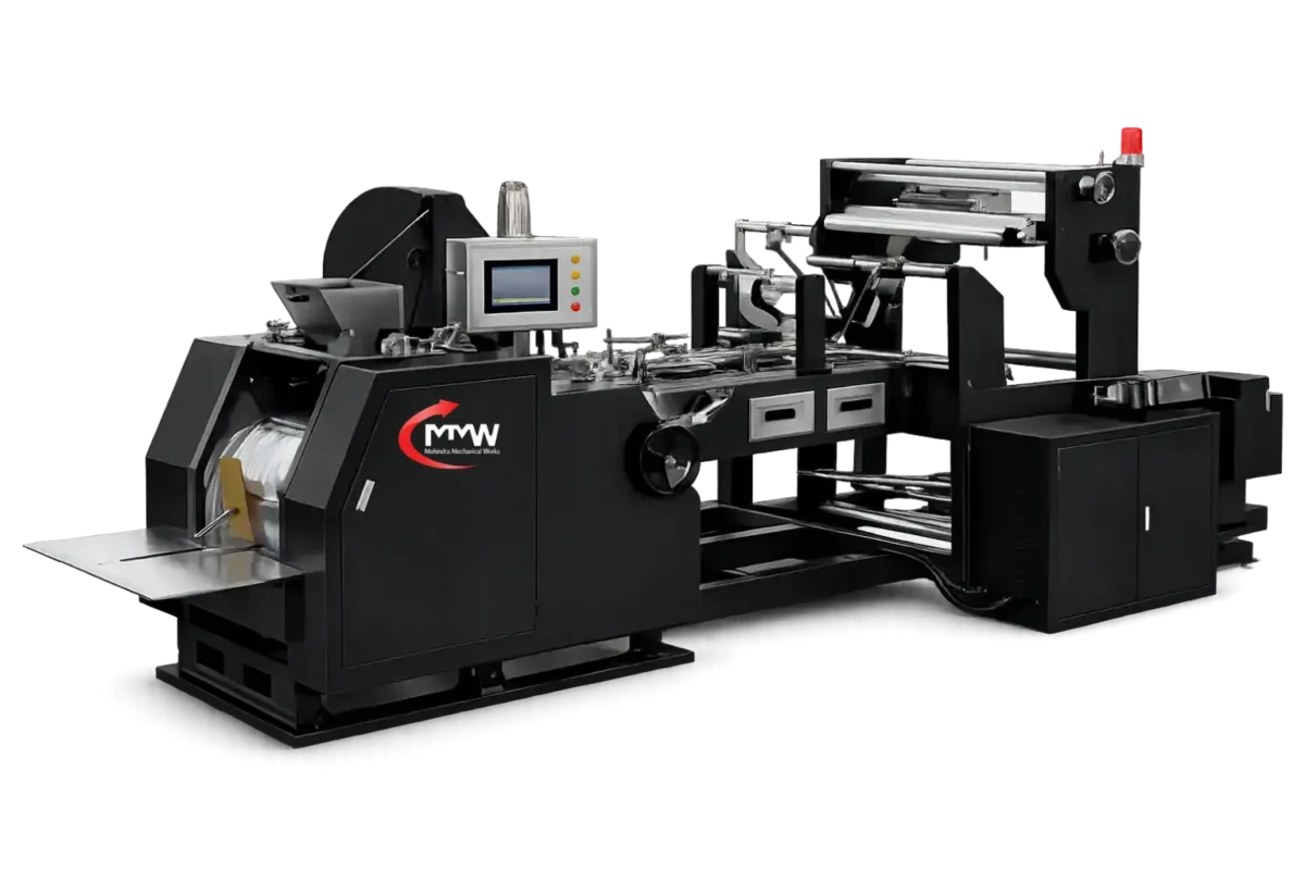 Kirana paper bag making machine with printing unit