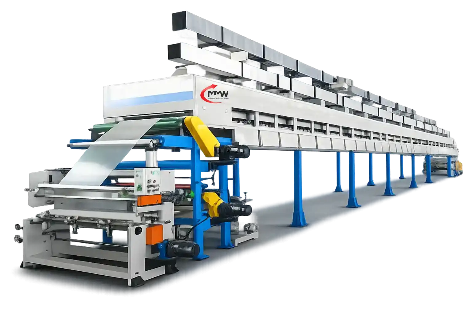Masking tape coating machine industrial roll to roll adhesive coating line