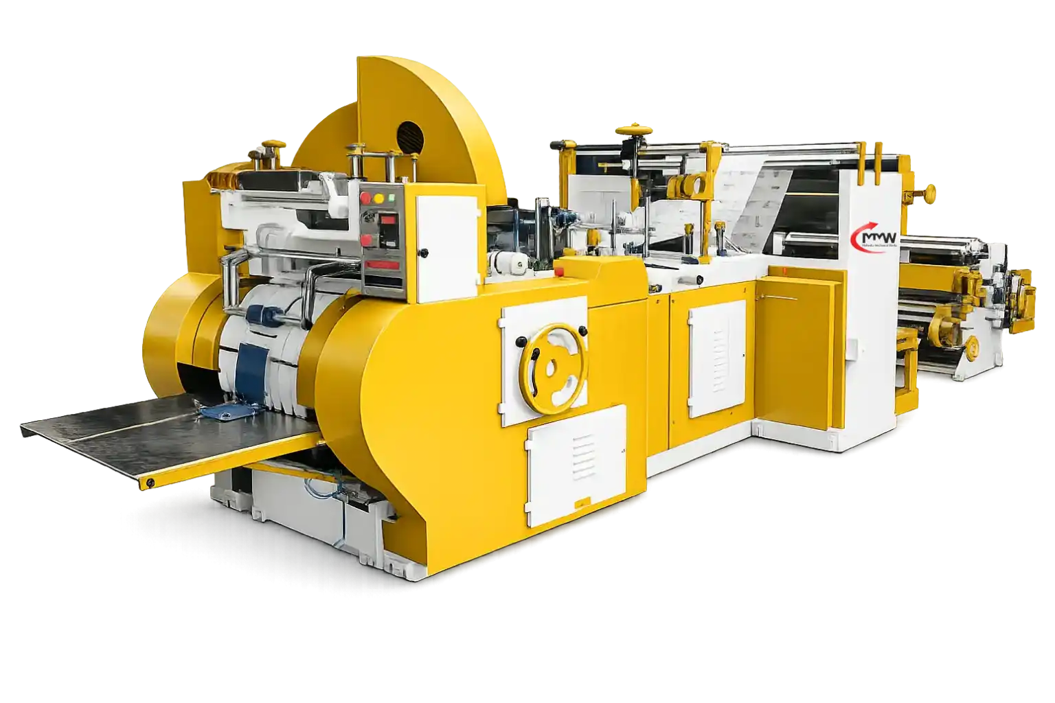 Medium paper bag making machine for kraft shopping bags