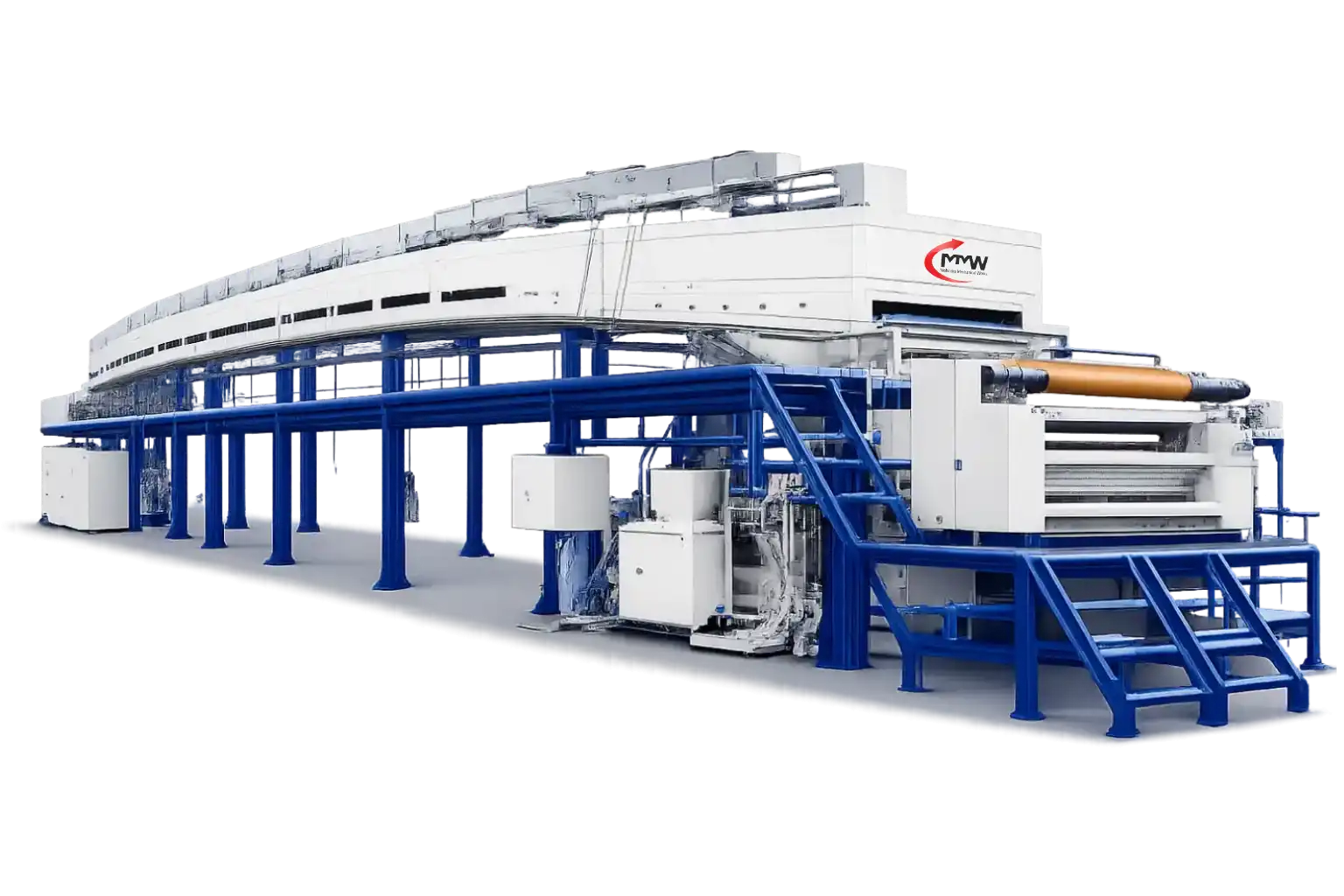 Paper cup waterproof coating machine for food grade paper coating