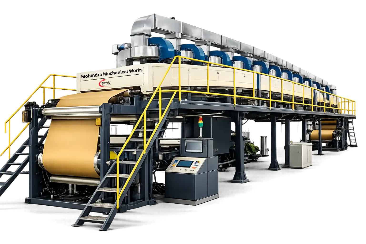 Pulp paper coating machine industrial paper coating line manufacturer