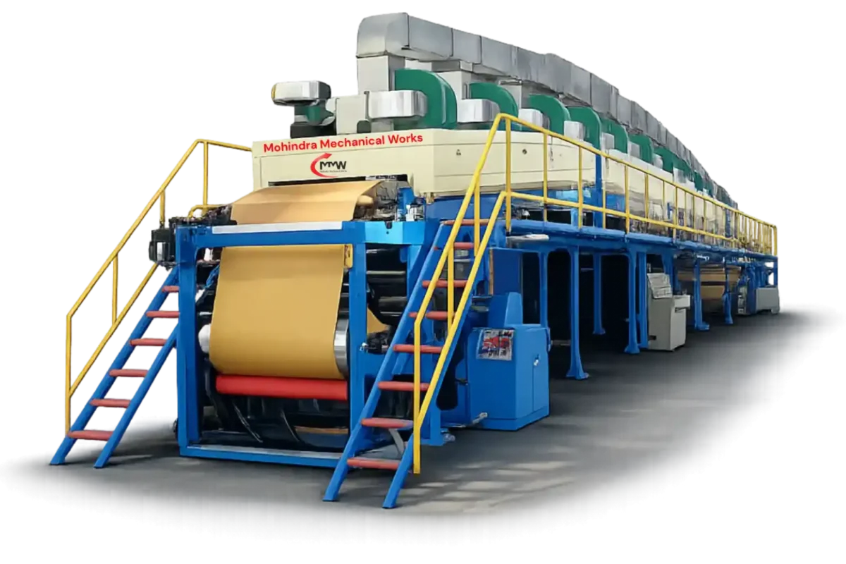 Reverse paper plate coating machine for waterproof disposable plates with uniform coating and drying system