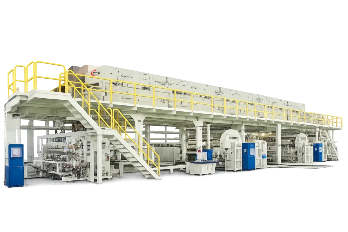 Silicone paper coating machine industrial release liner double side coating system