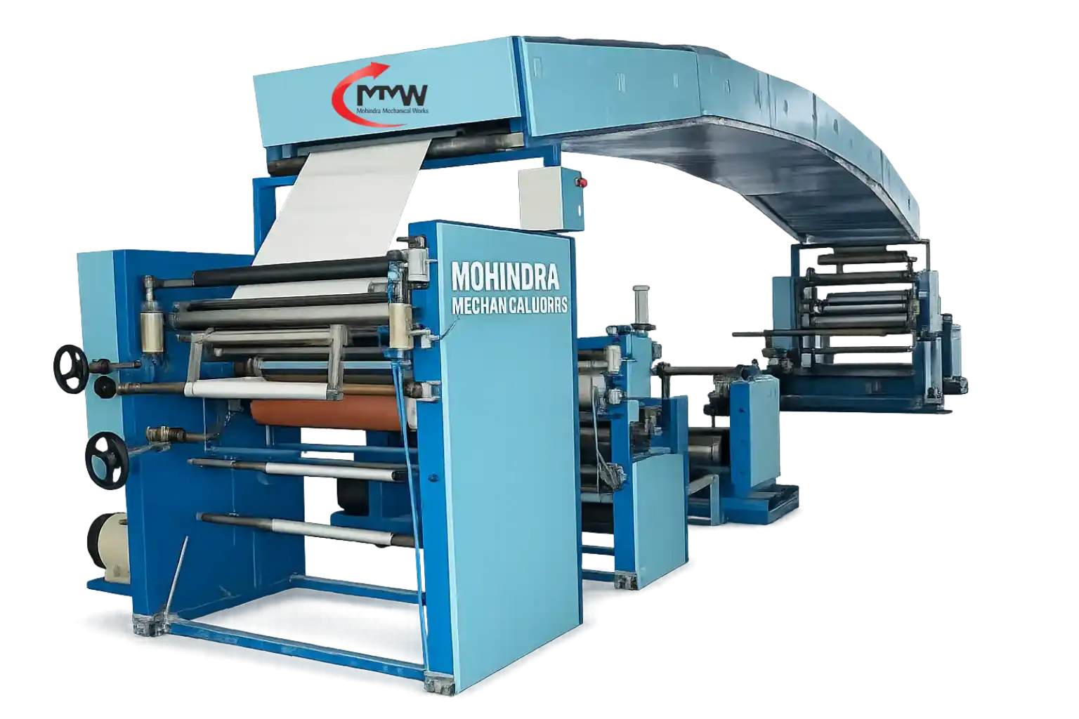 Sticker paper gum coating machine self adhesive label coating system