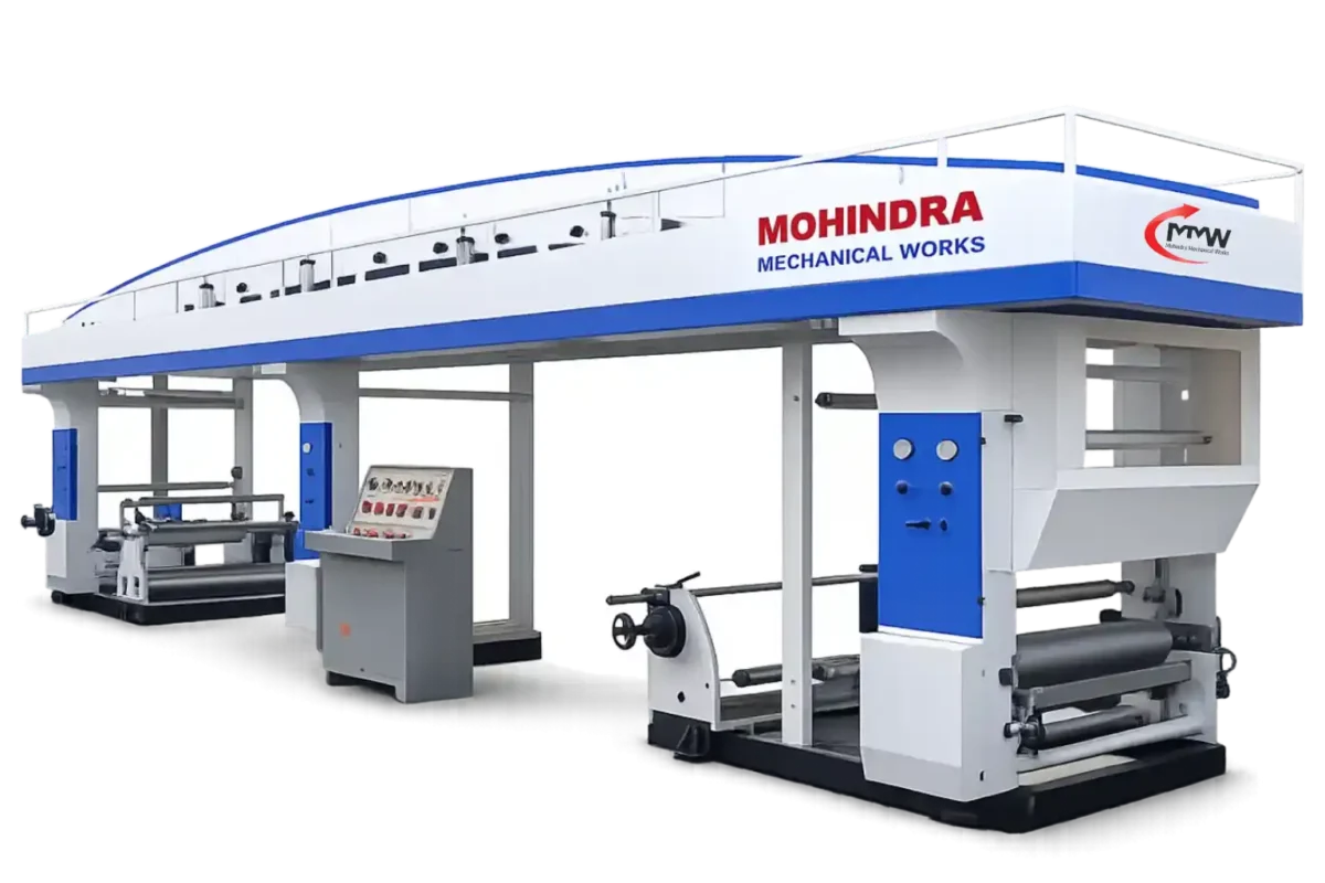 Surface protection film coating machine for uniform coating on protective films with smooth roll to roll process