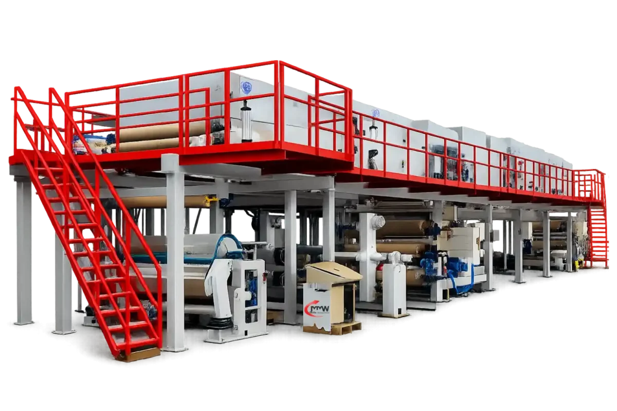 Water resistant paper coating machine for moisture barrier coating