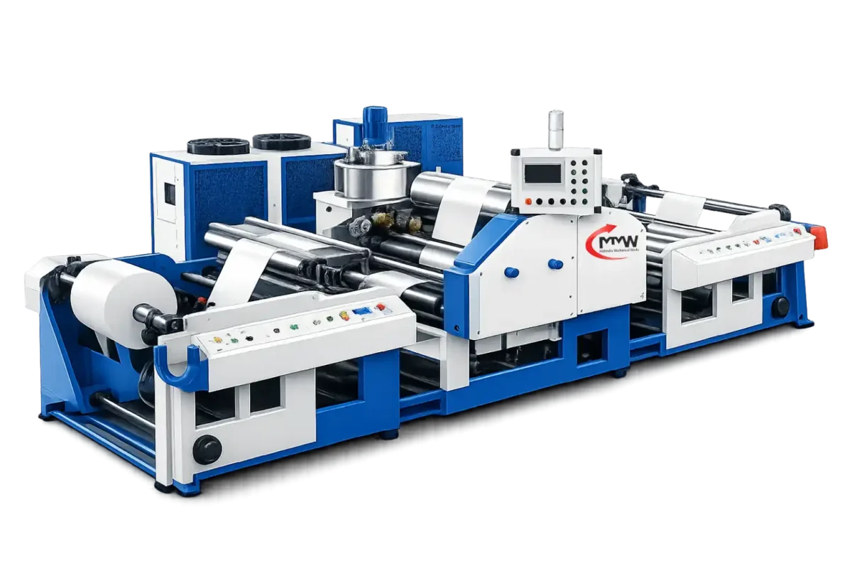 Wax Coating Machine In Blue