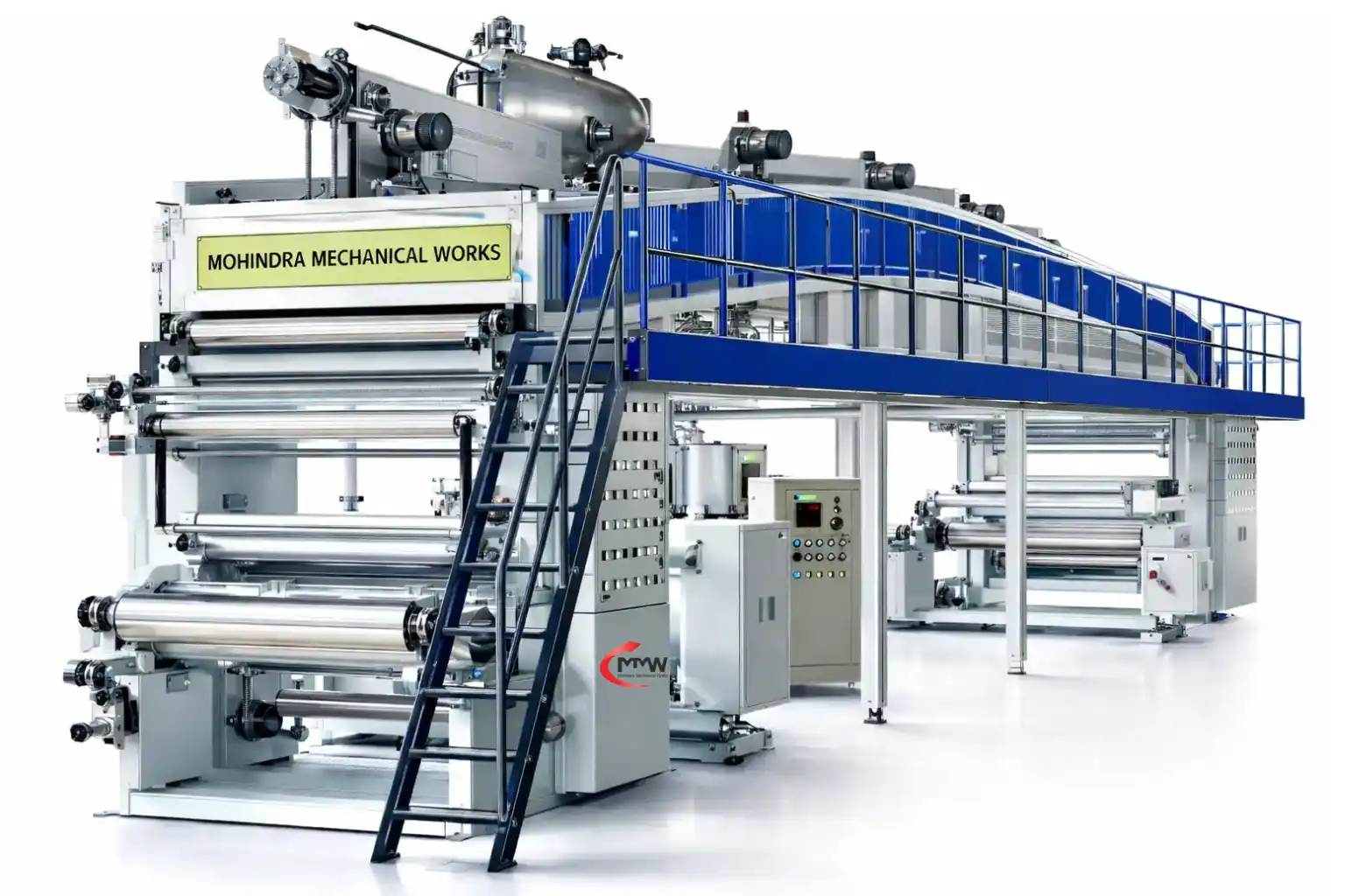 Wedding card paper coating machine decorative paper coating line