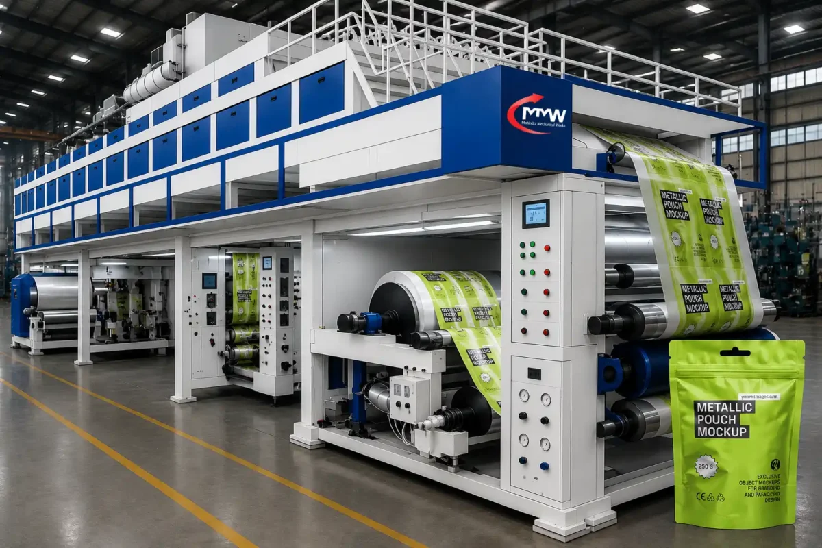 Window De Metalize Registered Machine sample
