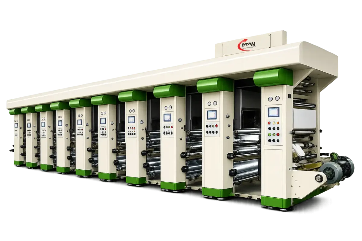 Butter Paper Roll to Roll Printing Machine - Rotogravure