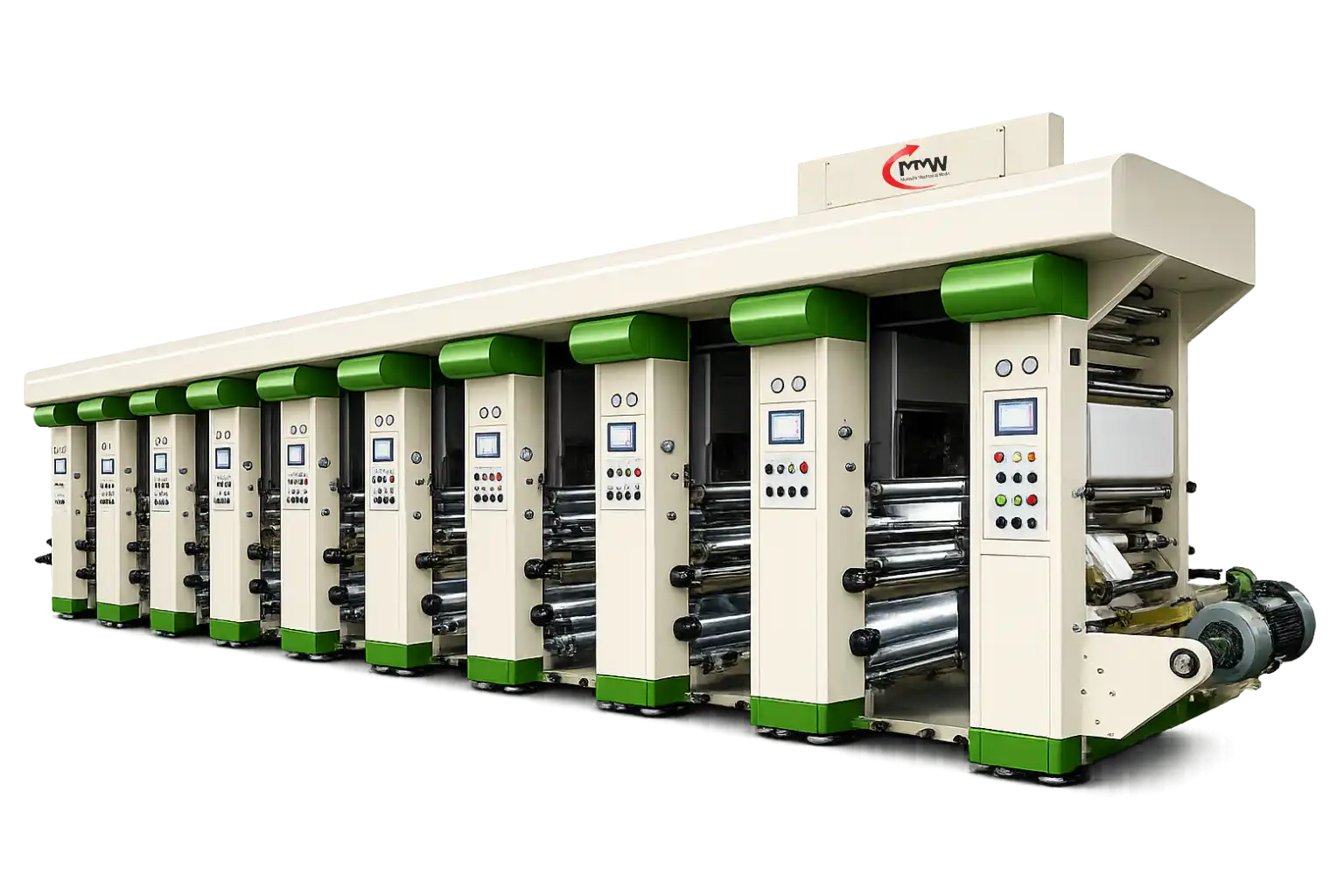 Butter Paper Roll to Roll Printing Machine - Rotogravure
