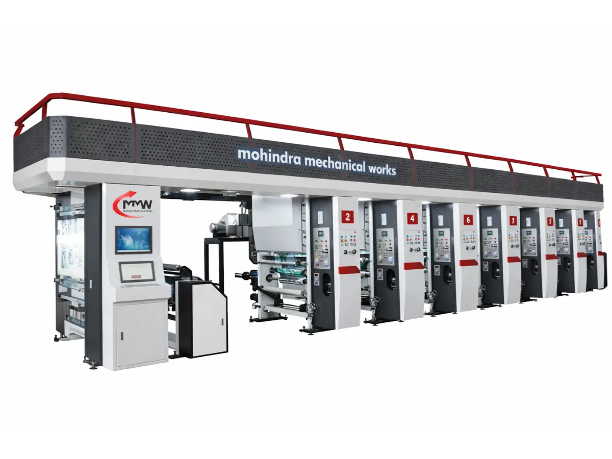 Rotogravure Poly Film Printing Machine Manufacturer in India