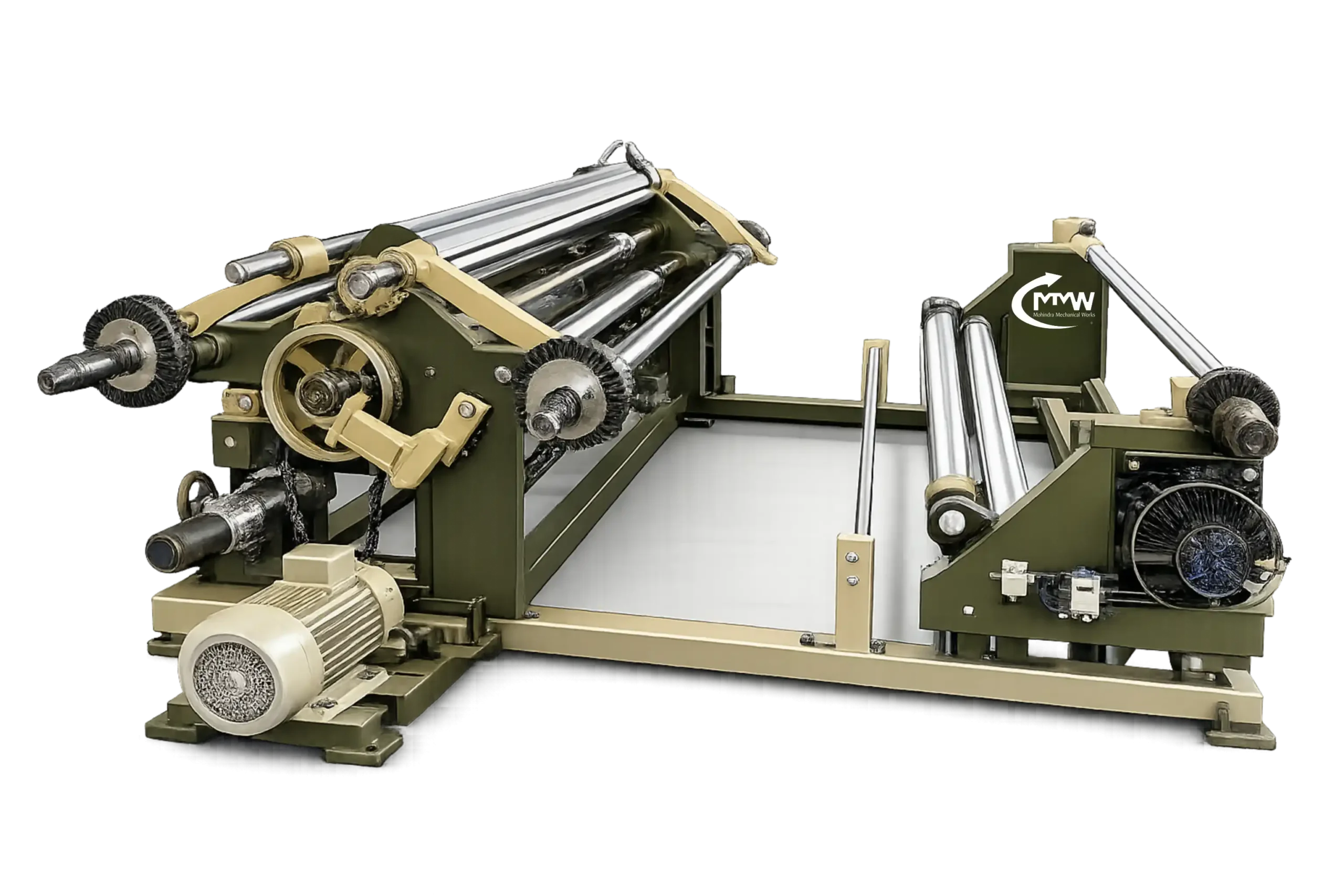 Center Drum Slitter Rewinder Machine
