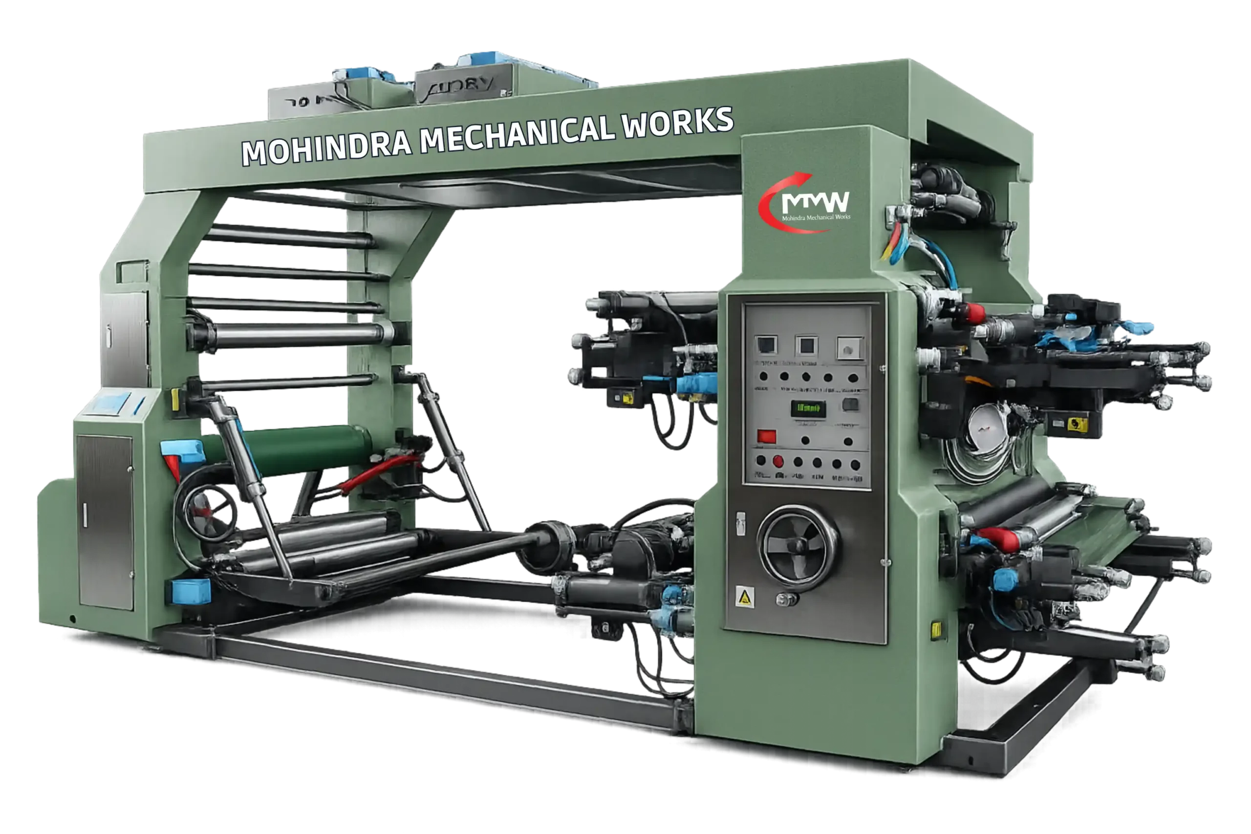 Four Colour Flexo with sheet cutting machine