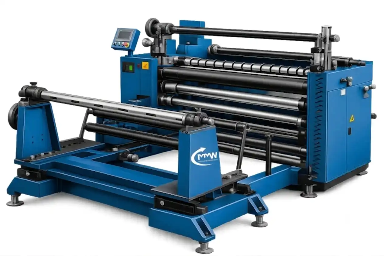 Paper Cup Material Slitter Rewinder Machine