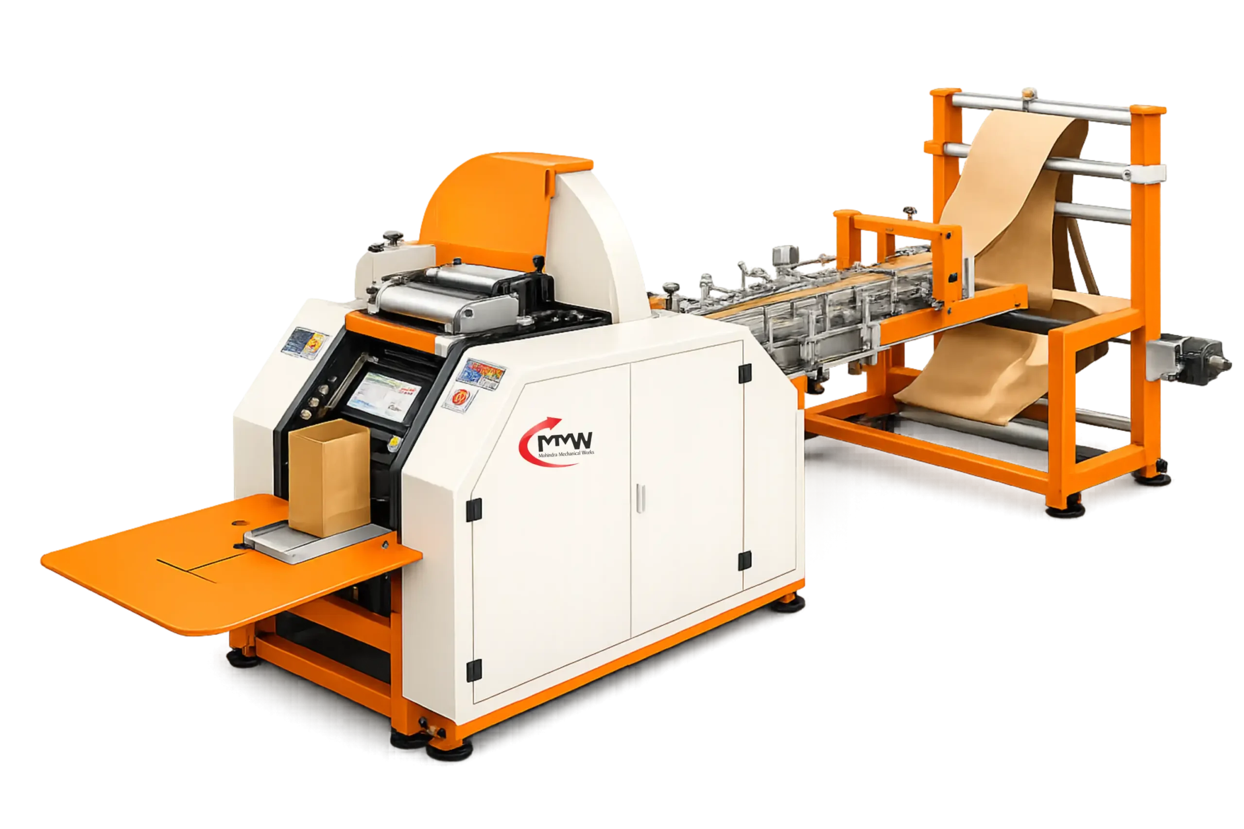 Paper Handle Gumming Machine