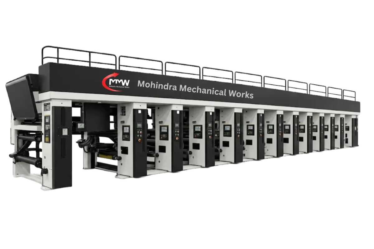 Eight Colour Rotogravure Printing Machine