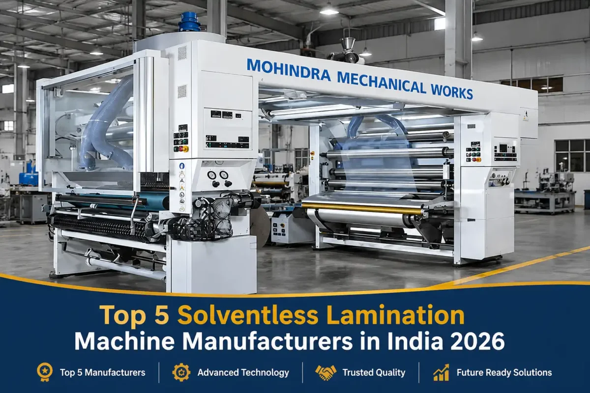 Top 5 Solventless Lamination Machine Manufacturers in India