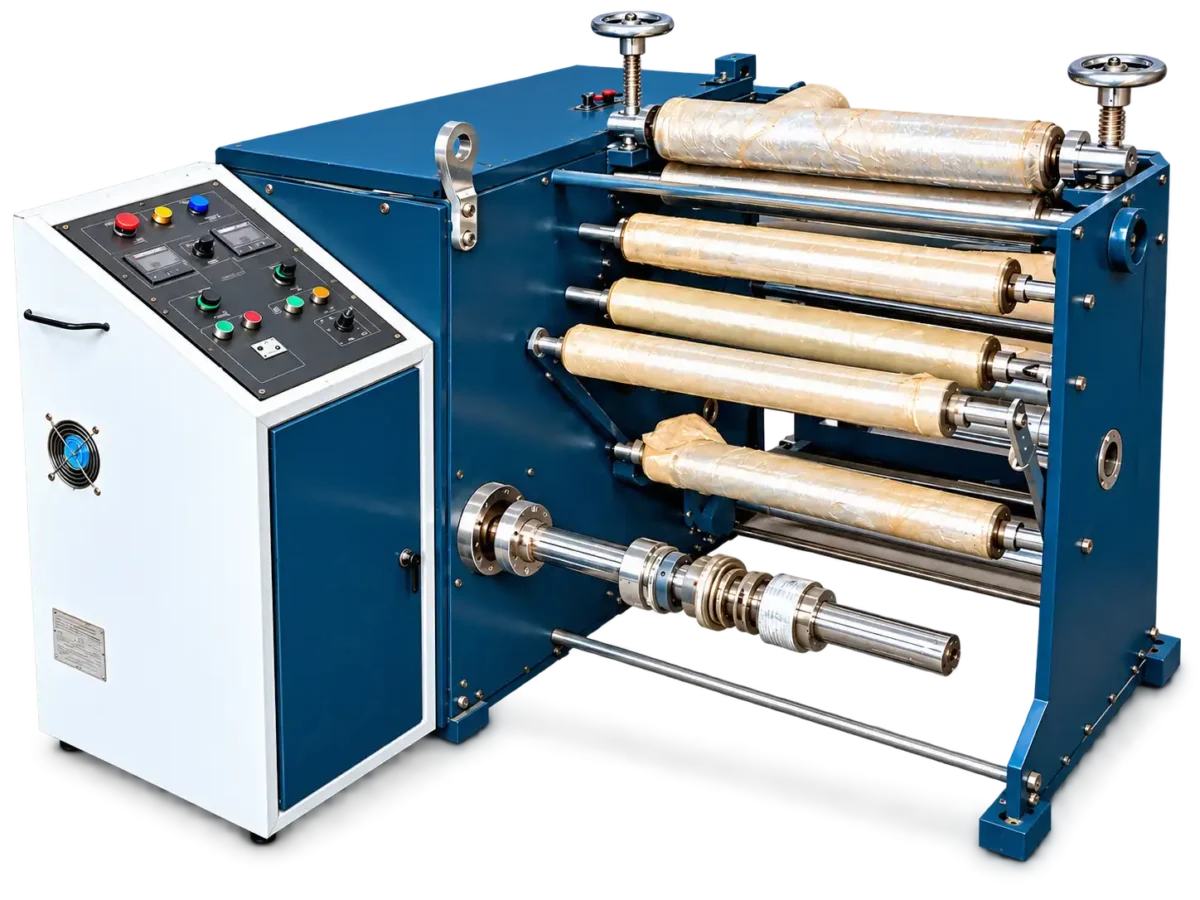 Industrial Blue Doctor Rewinding Machine