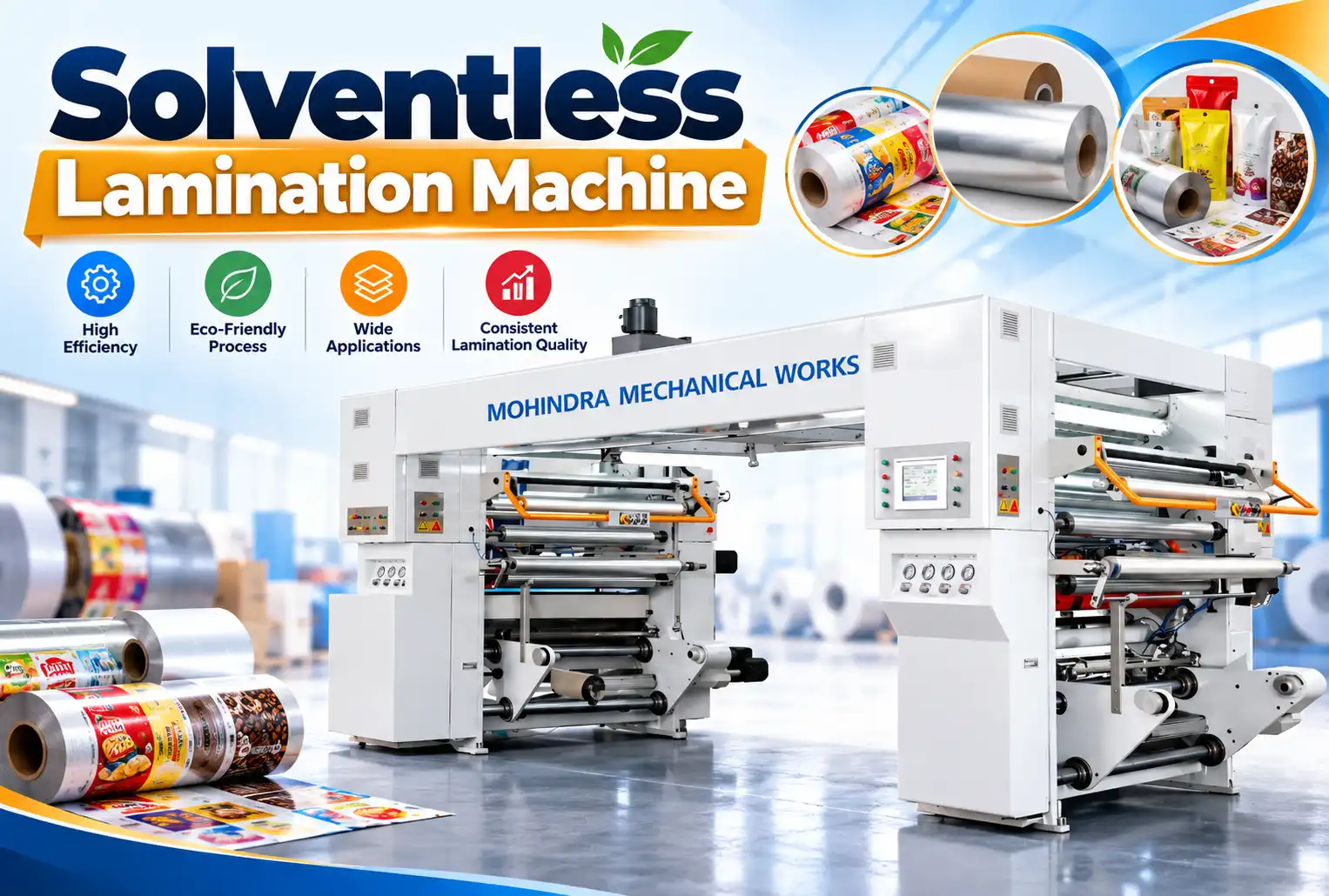 Solventless Lamination Machine